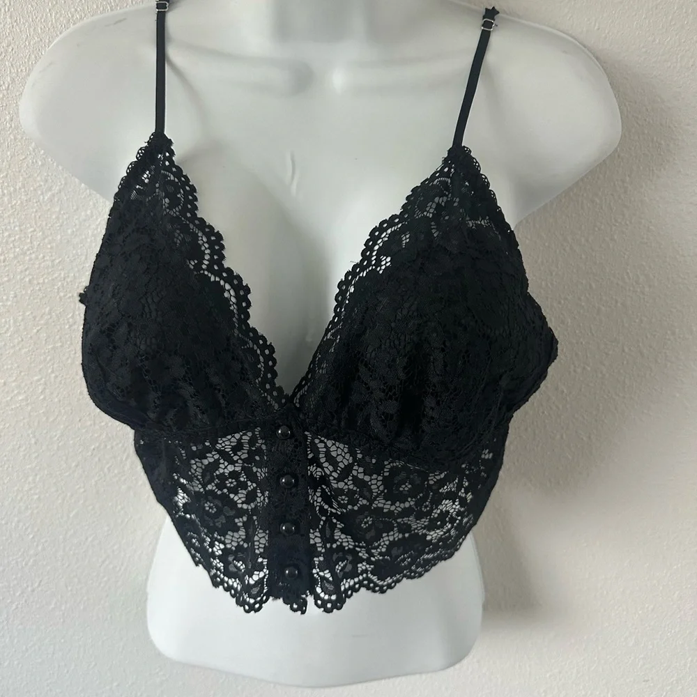 Chic Black Lace‎ Bralette